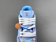 Louis Vuitton LV Trainer Monogram Donuts Blue  1AJWF4 - 2