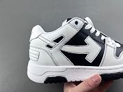OFF-WHITE Out Of Office OOO Low Tops Black White OMIA189S24LEA0041001 / OMIA189C99LEA0151001 - 2