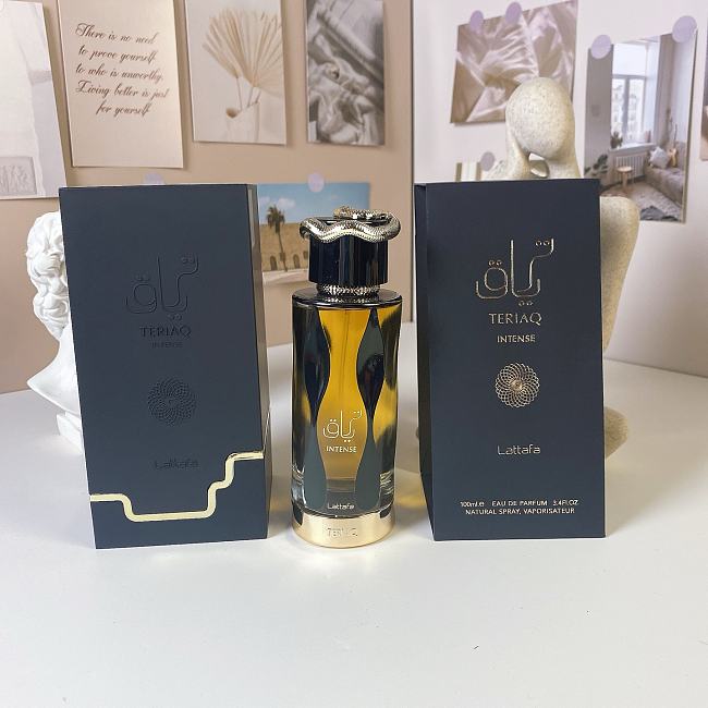Lattafa Perfumes Teriaq Intense 100ml Unisex - 1