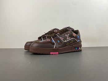 Louis Vuitton LV Trainer Monogram Donuts Brown 1AJWFO