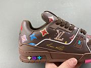 Louis Vuitton LV Trainer Monogram Donuts Brown 1AJWFO - 4
