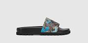 Gucci Men's lug-sole slide sandal  ‎854557 FAFGW 8911 - 1