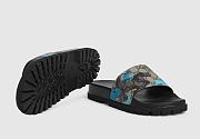 Gucci Men's lug-sole slide sandal  ‎854557 FAFGW 8911 - 4