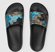 Gucci Men's lug-sole slide sandal  ‎854557 FAFGW 8911 - 2