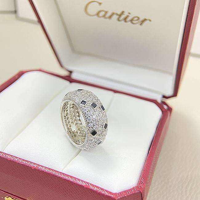 Cartier Pelage Diamond Ring White Gold - 1