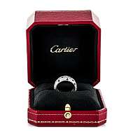 Cartier Pelage Diamond Ring White Gold - 5