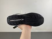 Balenciaga Men's Radar Gradient Lines Sneaker in White/grey/silver/black/blue 865703 WSTGL 9114 - 5