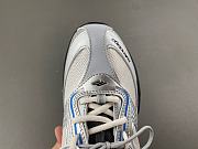 Balenciaga Men's Radar Gradient Lines Sneaker in White/grey/silver/black/blue 865703 WSTGL 9114 - 3