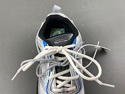 Balenciaga Men's Radar Gradient Lines Sneaker in White/grey/silver/black/blue 865703 WSTGL 9114 - 2