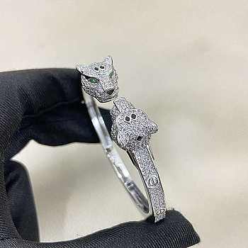Panthère De Cartier Bracciale Tigre Silver