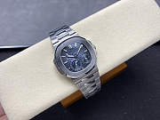 Patek Philippe Nautilus 5712/1A Steel Watch with Blue 40mm dial - 4