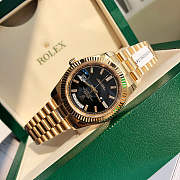 Rolex Day-Date Black and Gold Dial 40mm - 4