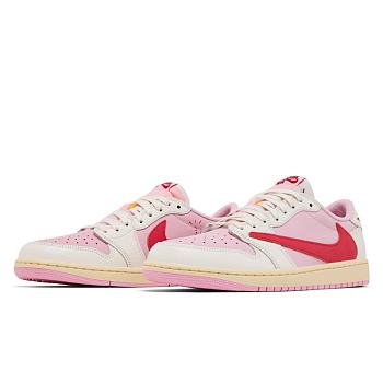 Jordan 1 Retro Low OG SP Travis Scott Shy Pink  IQ7604-101