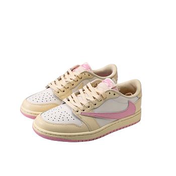 Jordan 1 Retro Low OG SP Travis Scott Shy Pink IQ7604-100
